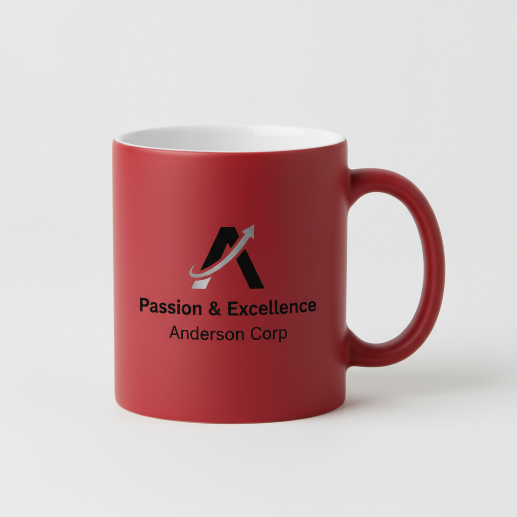 Magic Red Color-Changing Mugs 11oz | Custom Photo Reveal | Heat-Sensitive Gifts SA