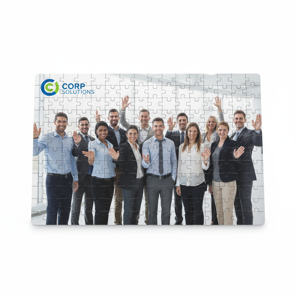 Personalized 30-Piece Glossy Puzzle - Custom Photo & Name Gift