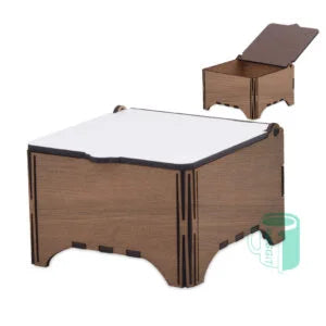 Personalized Hardboard Keepsake Box - Custom Photo Sublimation Jewelry Storage | American MDF Quality | Weddings, Baby & Memorials | Made in South Africa