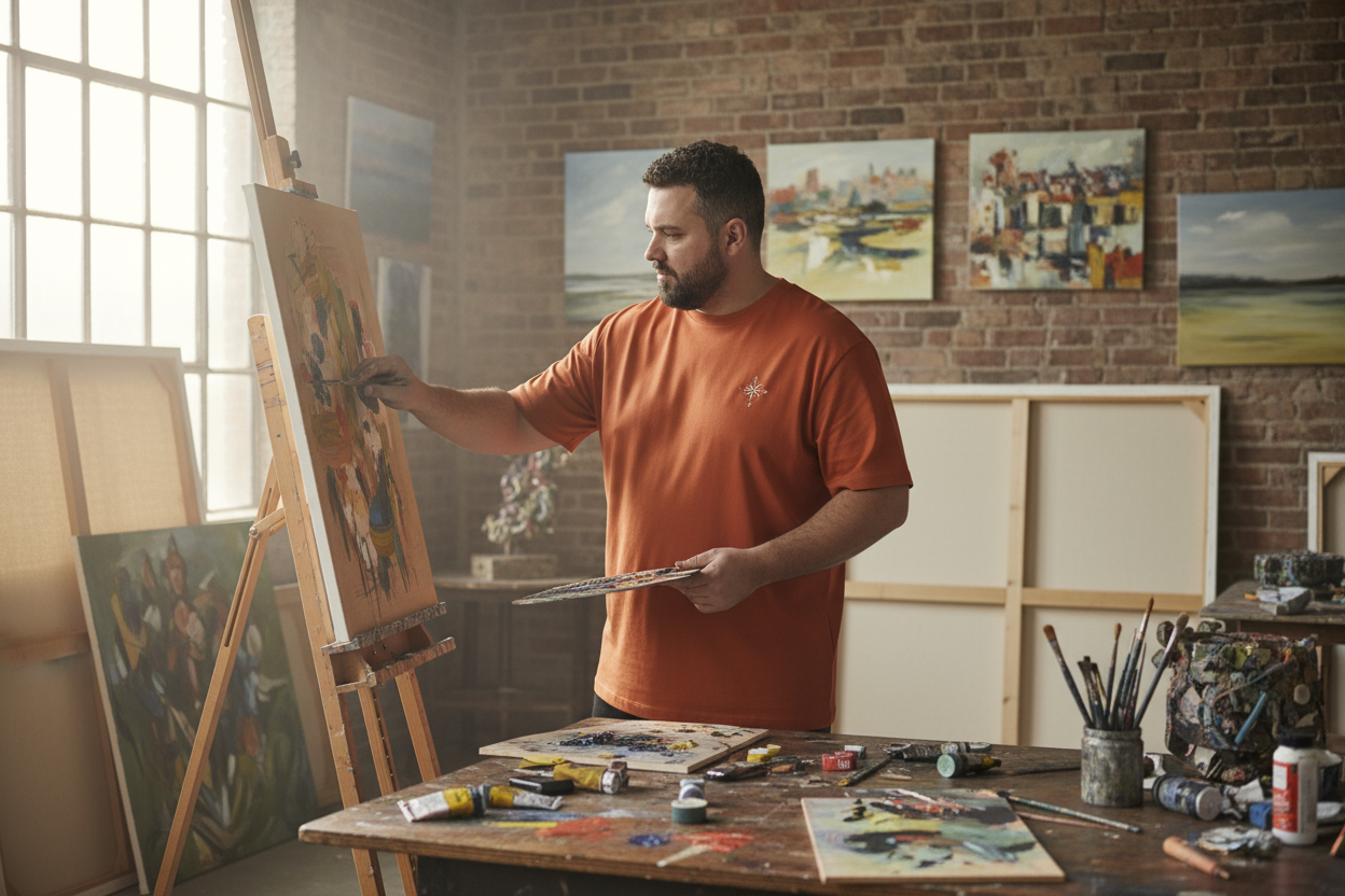 3XL Art Studio Orange