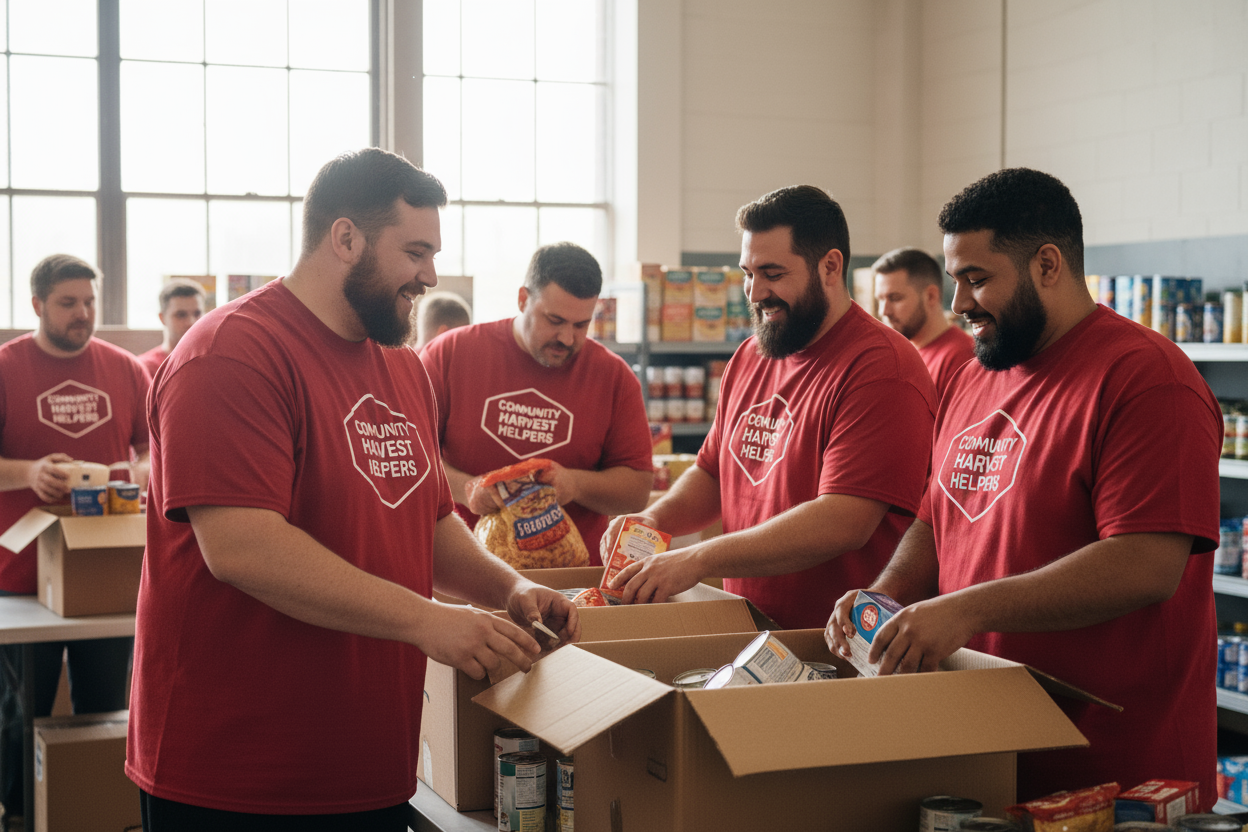 3XL Food Bank Red