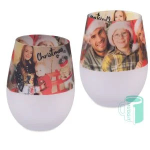 Custom Frosted Wine Glass 17oz - Personalized Elegant Wedding & Event Wine Glasses | Bridal Party, Hen Parties & Corporate | Made in South Africa