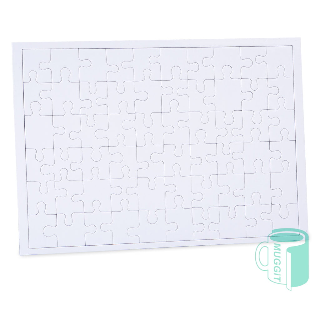 Personalized 60-Piece European Cardboard Puzzle - Custom Photo & Name Gift