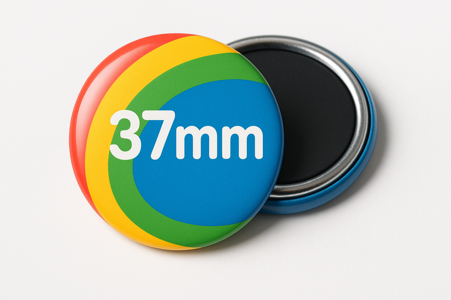 Button Badge Magnet 37mm - Front View