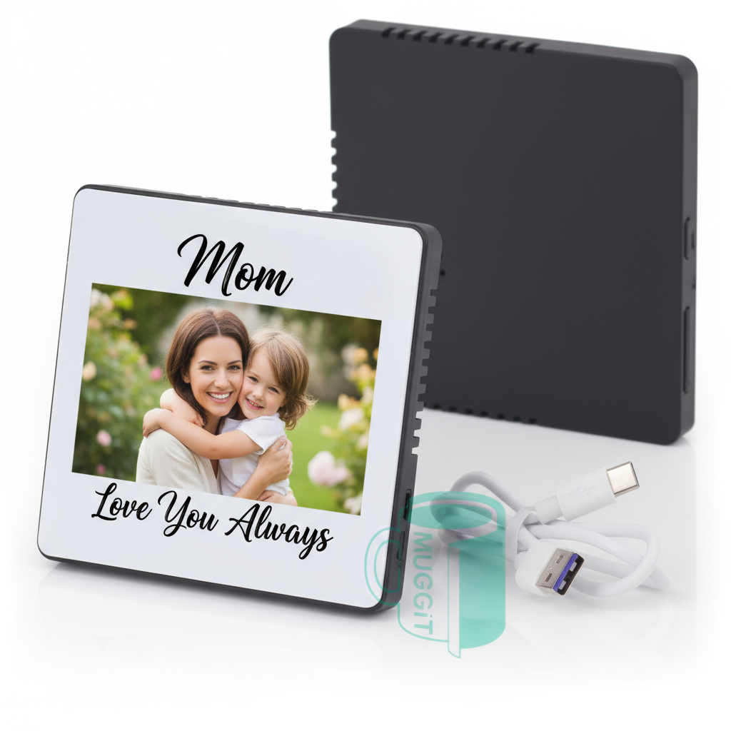 Close-up showing personalization details