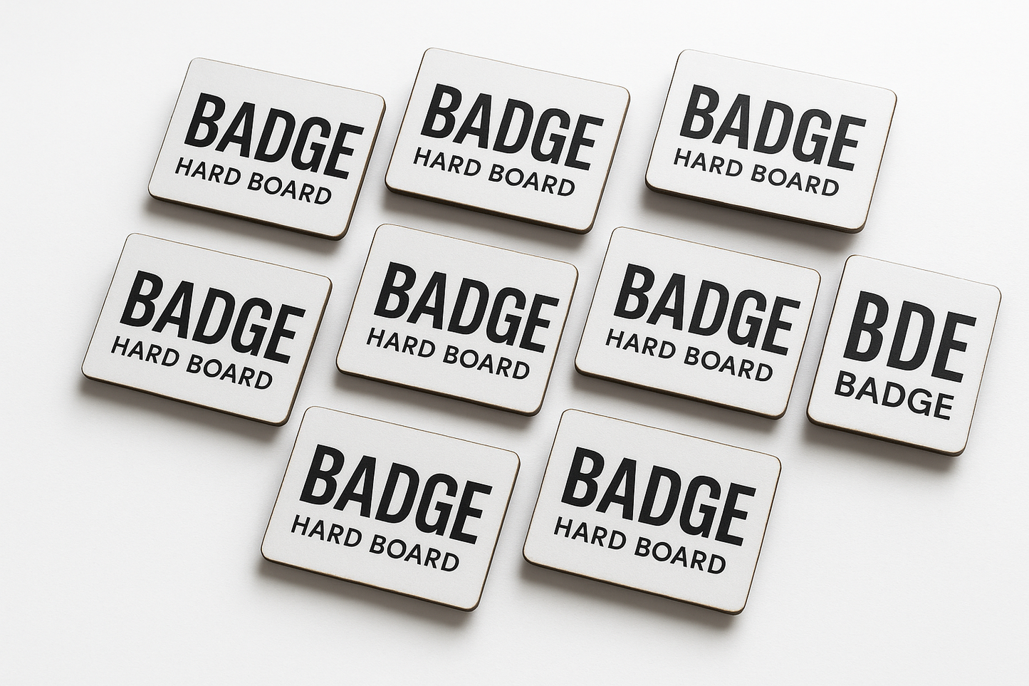 Conference Event Badges Display