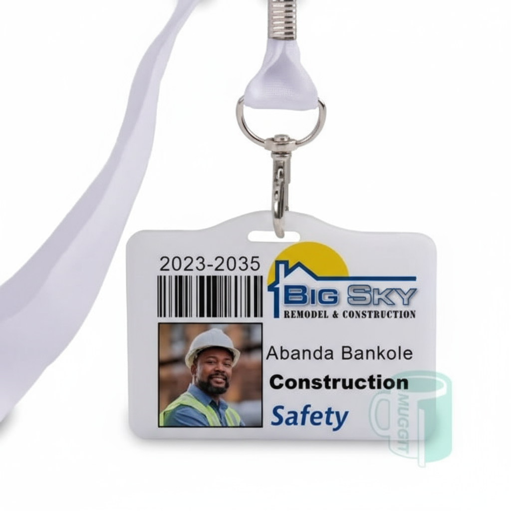Conference event credential badge