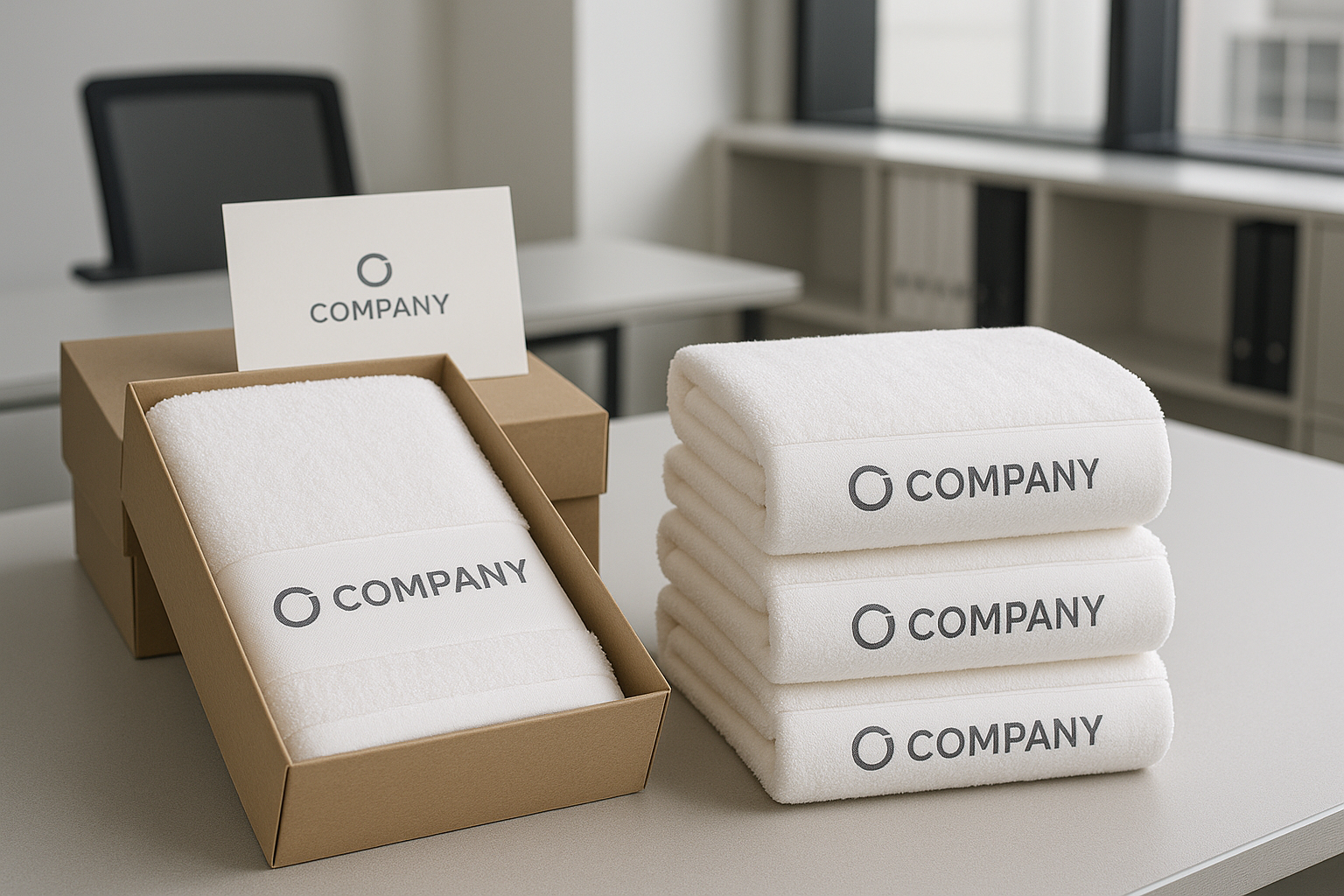 Corporate Branded Towels