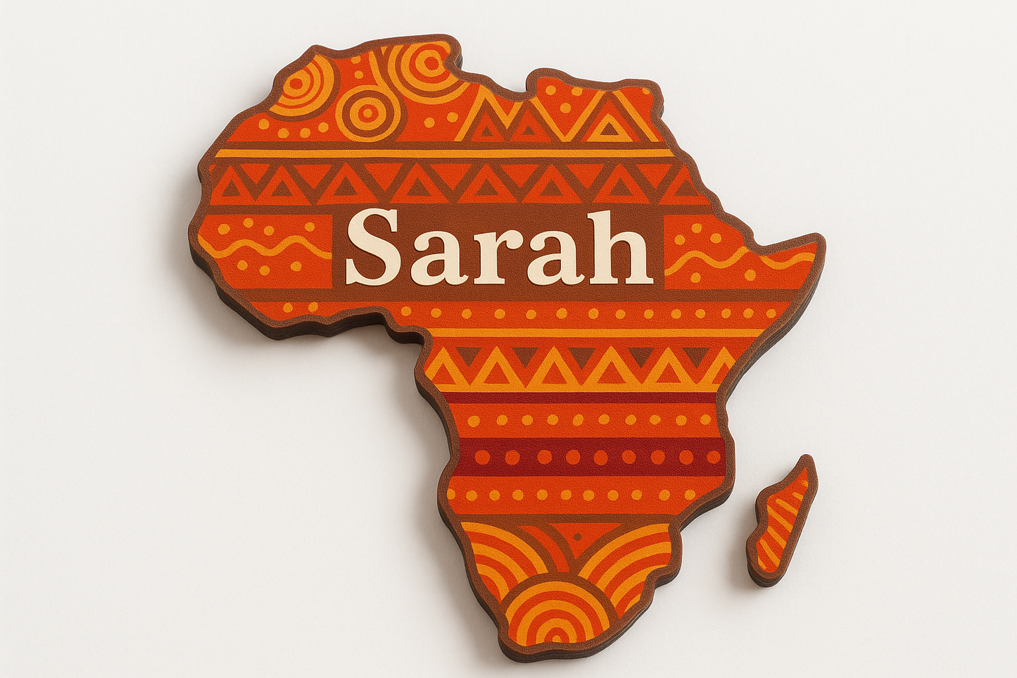 Custom name Africa magnet