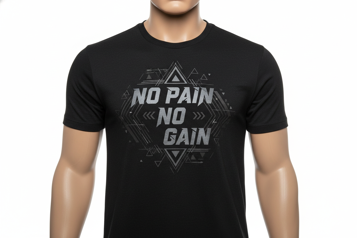 Gym Fitness T-Shirt Design