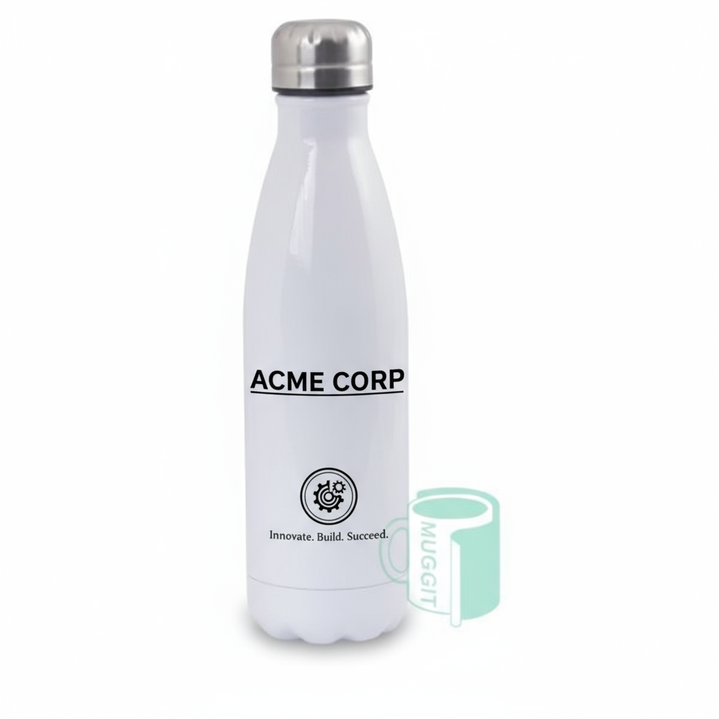 Sleek finish custom branding