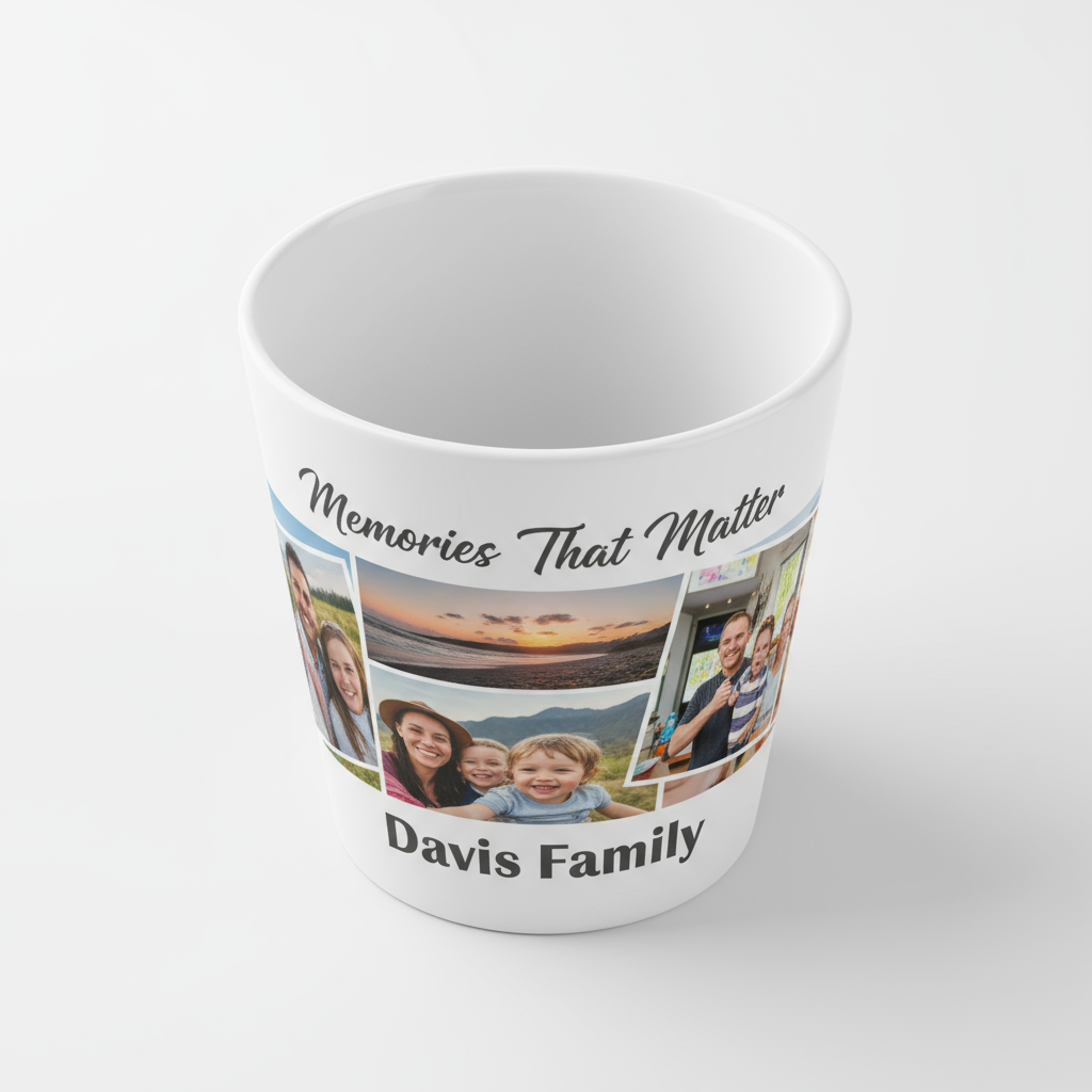17oz Cone Coffee Mugs | Extra Large Custom Photo & Name Printing | Jumbo Gifts SA