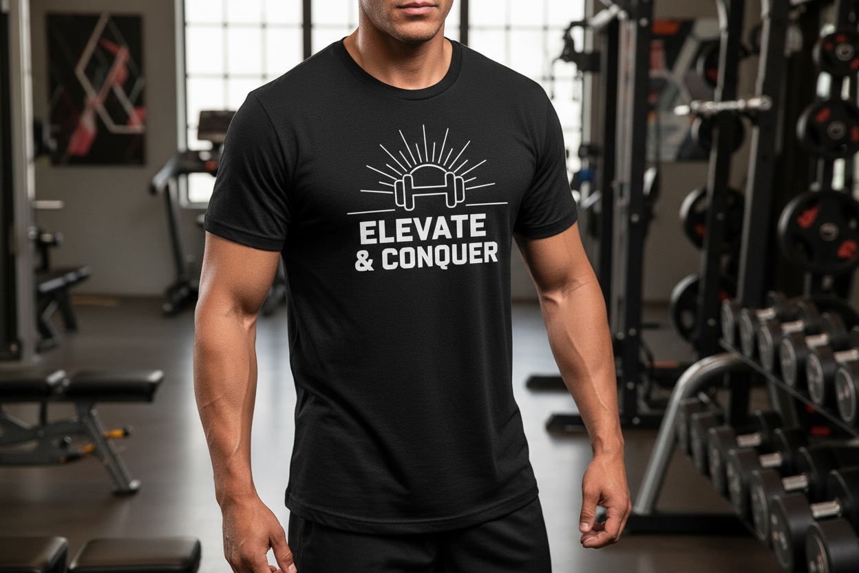 Black Gym T-Shirt