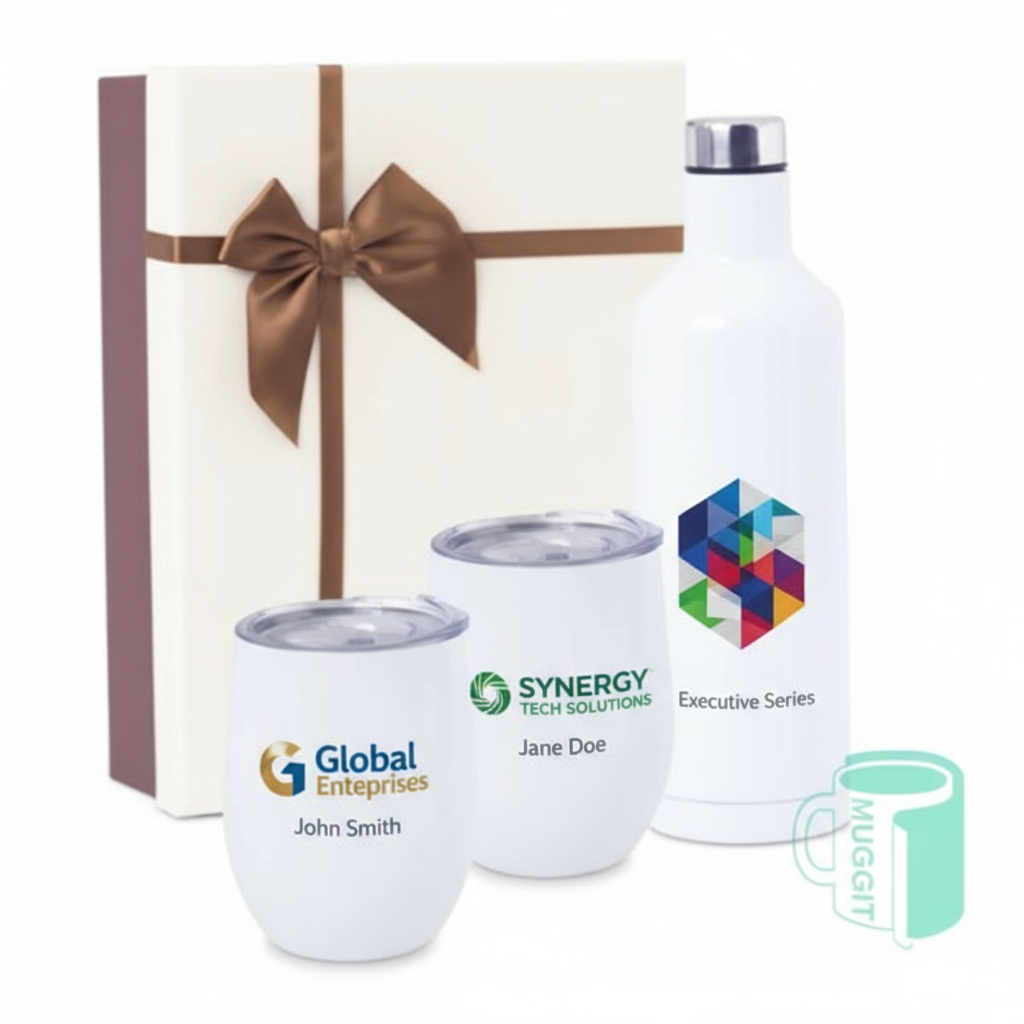 AAA-Grade Gift Set | 2 Wine Tumblers & Water Bottle | Executive Corporate Gifts SA