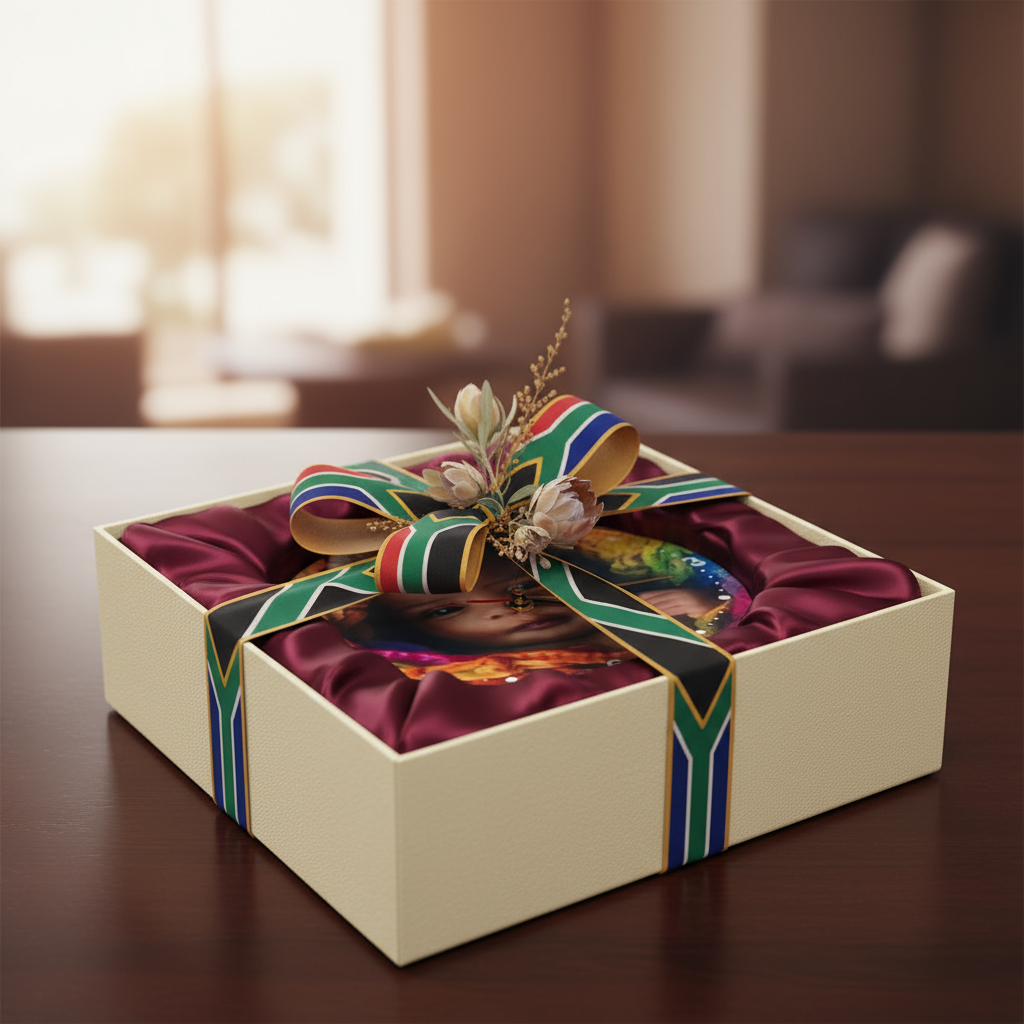 Gift presentation of custom clock