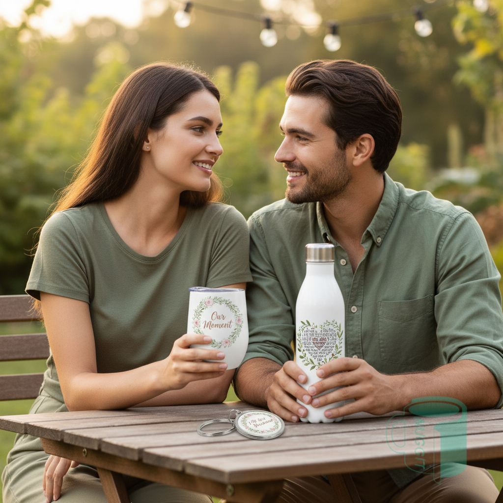 Lifestyle - Couple Using Products