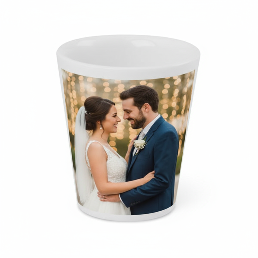 Ceramic Shot Glasses 2oz | Custom Photo & Logo Printing | Party Favors & Events