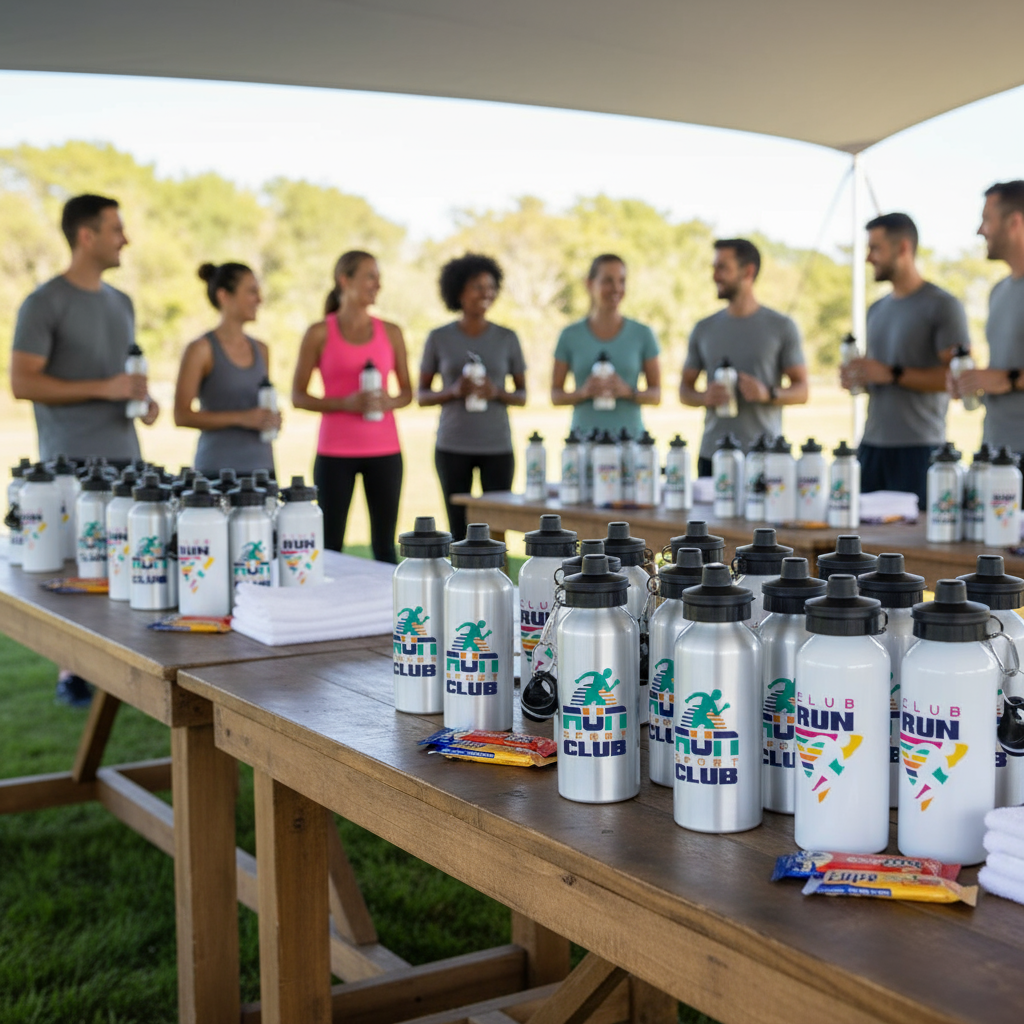 Team building event outdoors