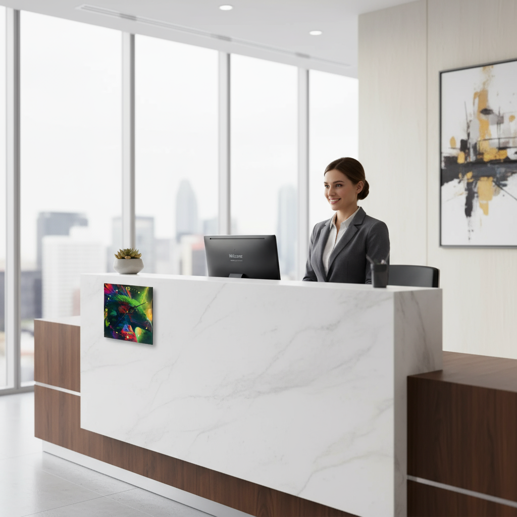 Corporate office reception