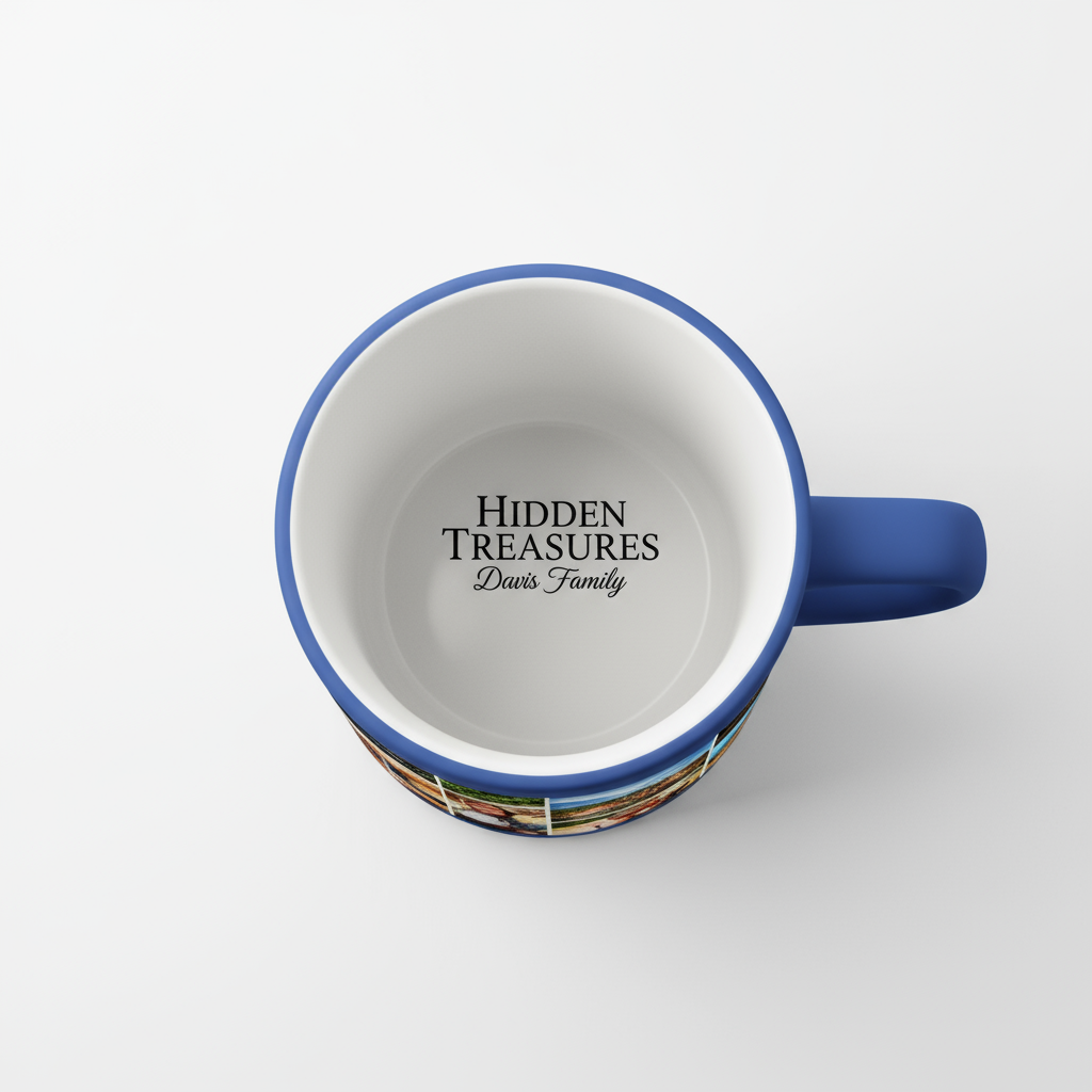 Magic Blue Color-Changing Mugs 11oz | Custom Photo Reveal | Heat-Sensitive Gifts SA