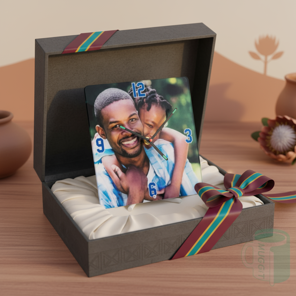 Gift presentation of 3D clock
