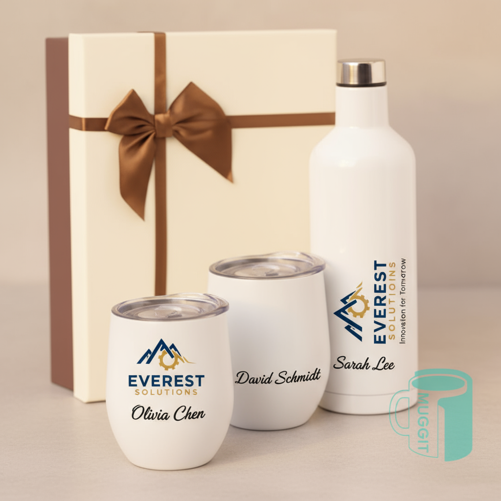 AAA-Grade Gift Set | 2 Wine Tumblers & Water Bottle | Executive Corporate Gifts SA