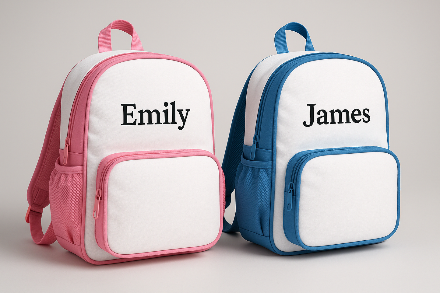Personalized Kids Sublimation Backpack - Custom Photo & Name School Bag