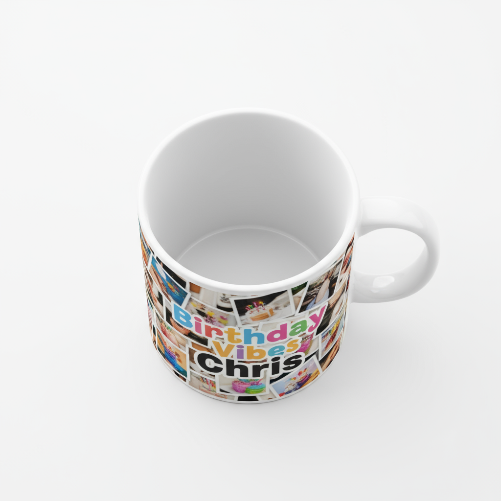Birthday Coffee Mugs 11oz | Custom Photo & Name Printing | Personalized Gifts SA