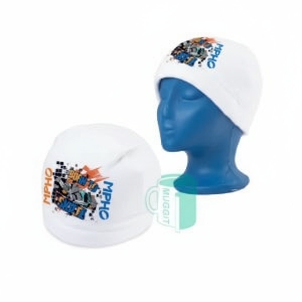 Personalized Kids Fleece Beanie - Custom Name & Logo Winter Hat