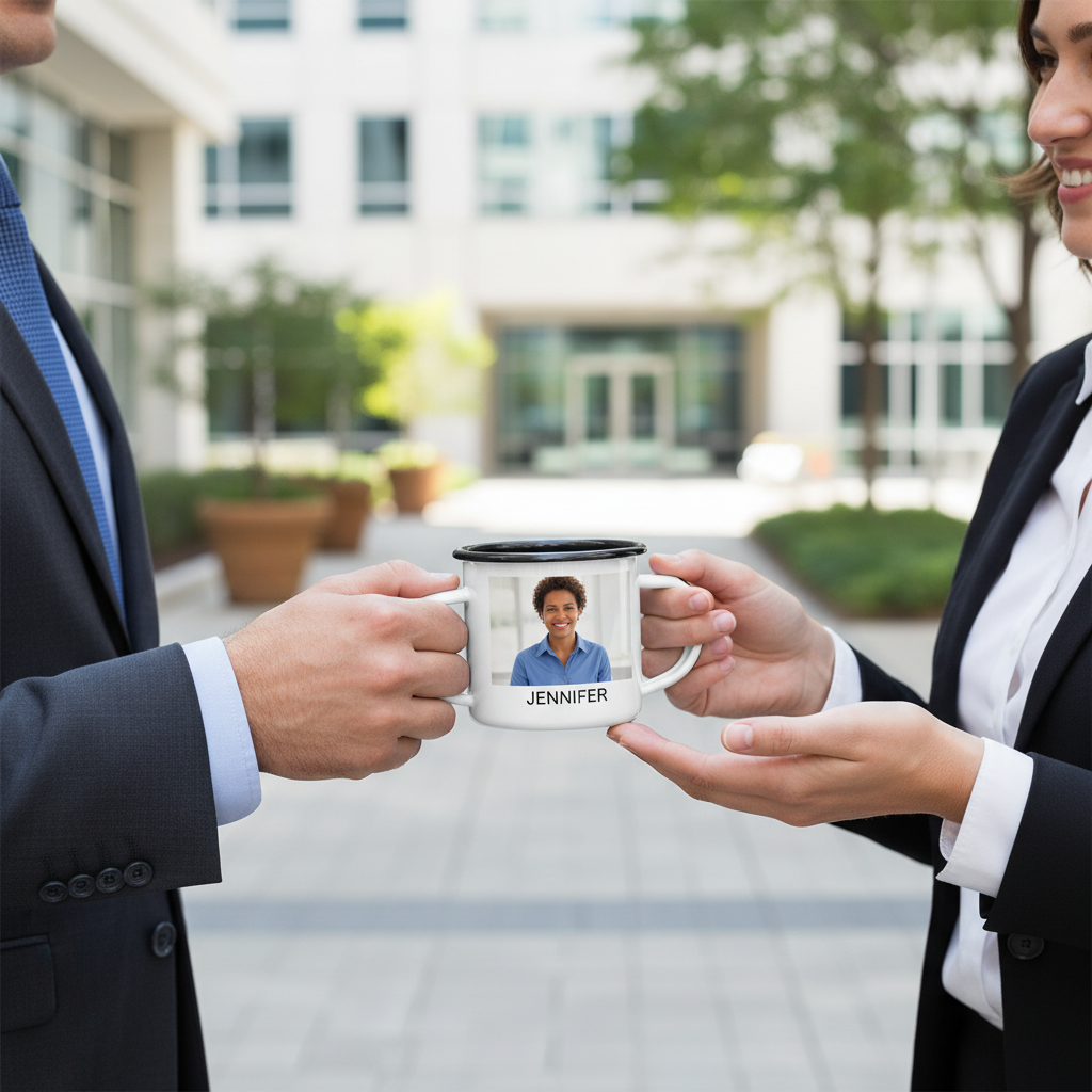 Employee personalization black rim