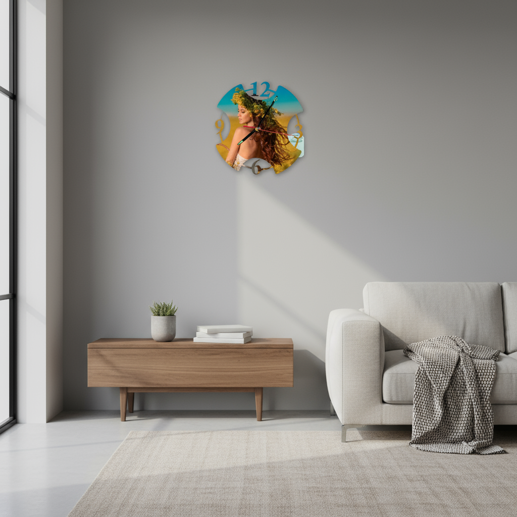 Living room wall lifestyle shot