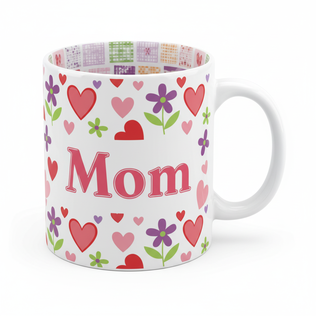 Mother's Day Coffee Mugs 11oz | Custom Photo & Name Printing | Mom Gifts SA