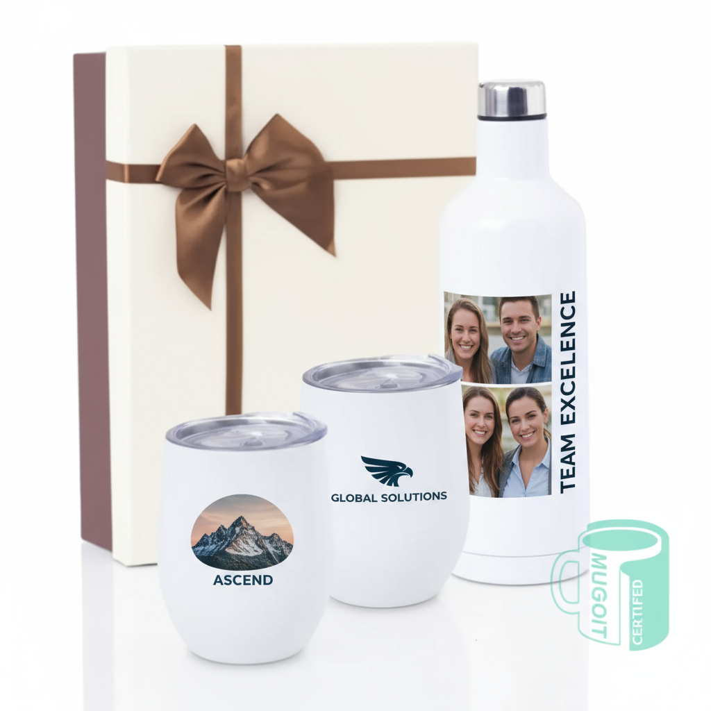AAA-Grade Gift Set | 2 Wine Tumblers & Water Bottle | Executive Corporate Gifts SA