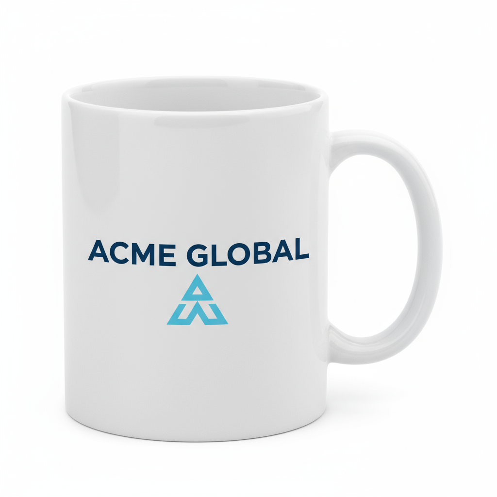 AAA+ grade custom logo mockup