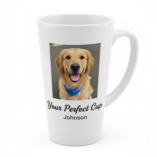 17oz Cone Coffee Mugs | Extra Large Custom Photo & Name Printing | Jumbo Gifts SA