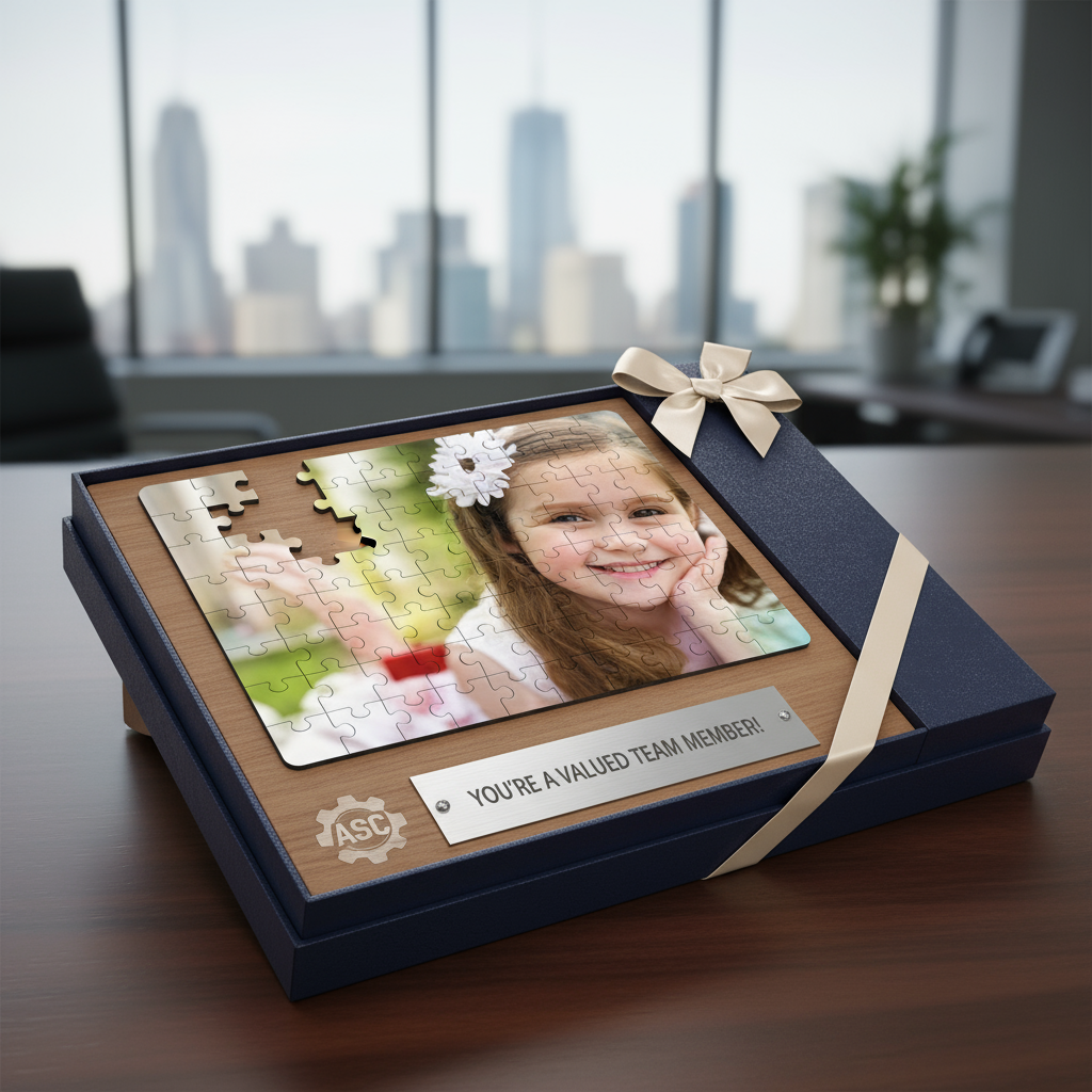 35-Piece Wooden Puzzle | Custom Photo & Name Printing | Personalized Keepsake Gifts SA