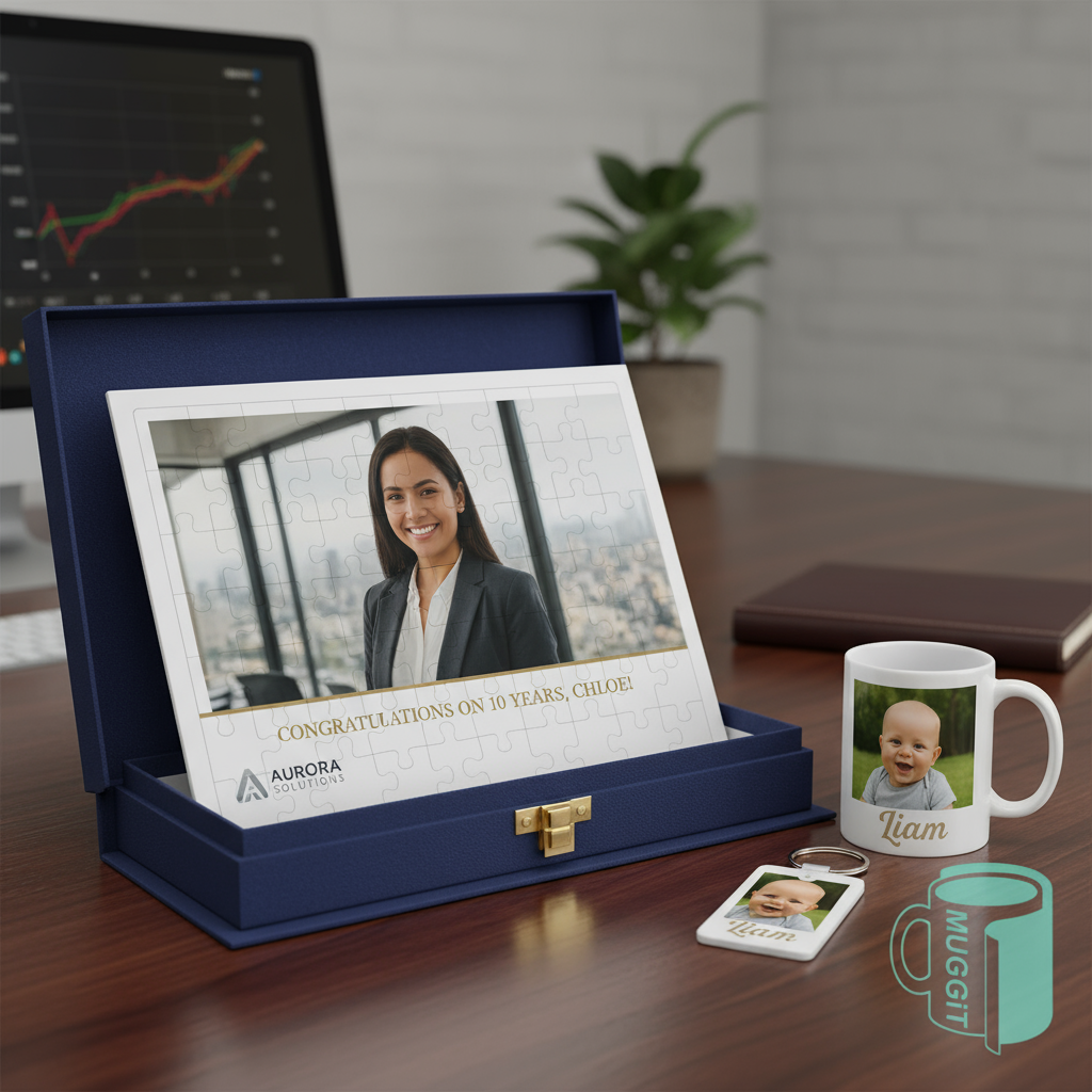 Personalized 60-Piece European Cardboard Puzzle - Custom Photo & Name Gift