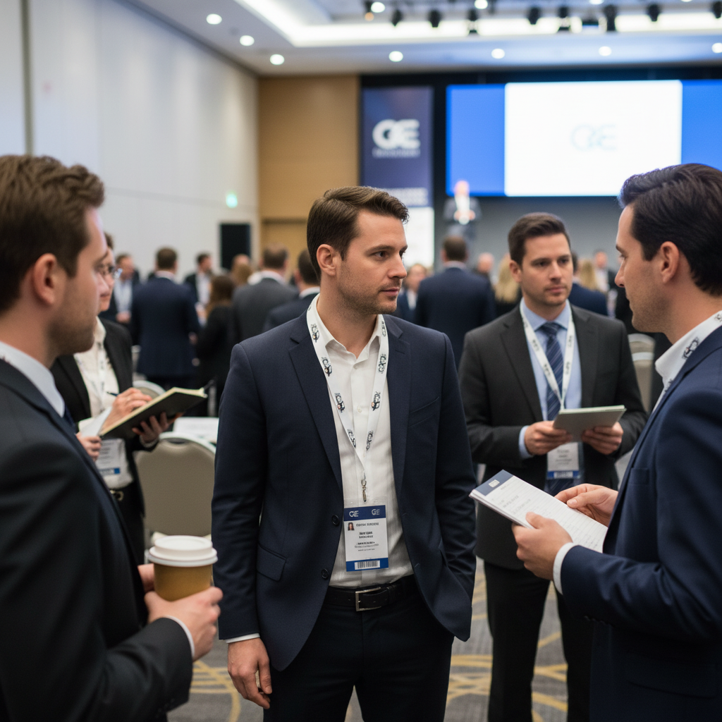 Corporate conference event