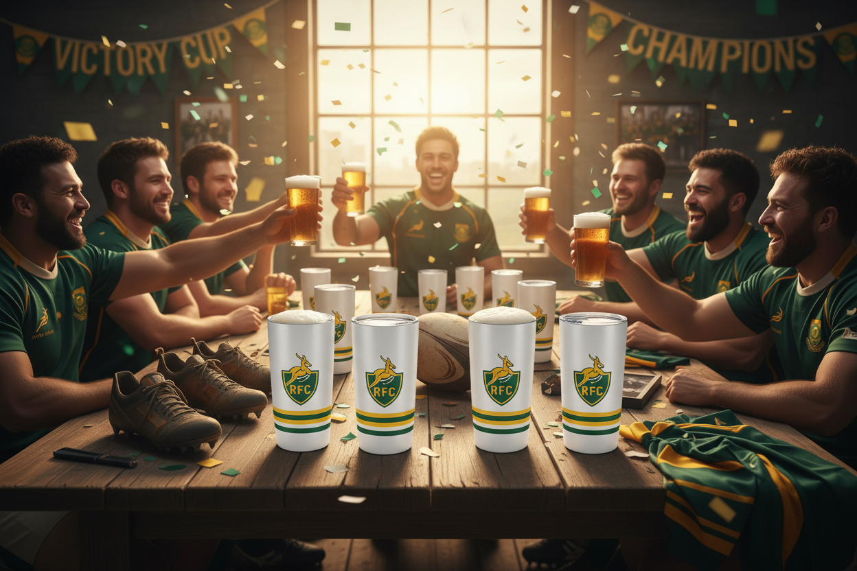 Rugby Team Celebration - Springboks