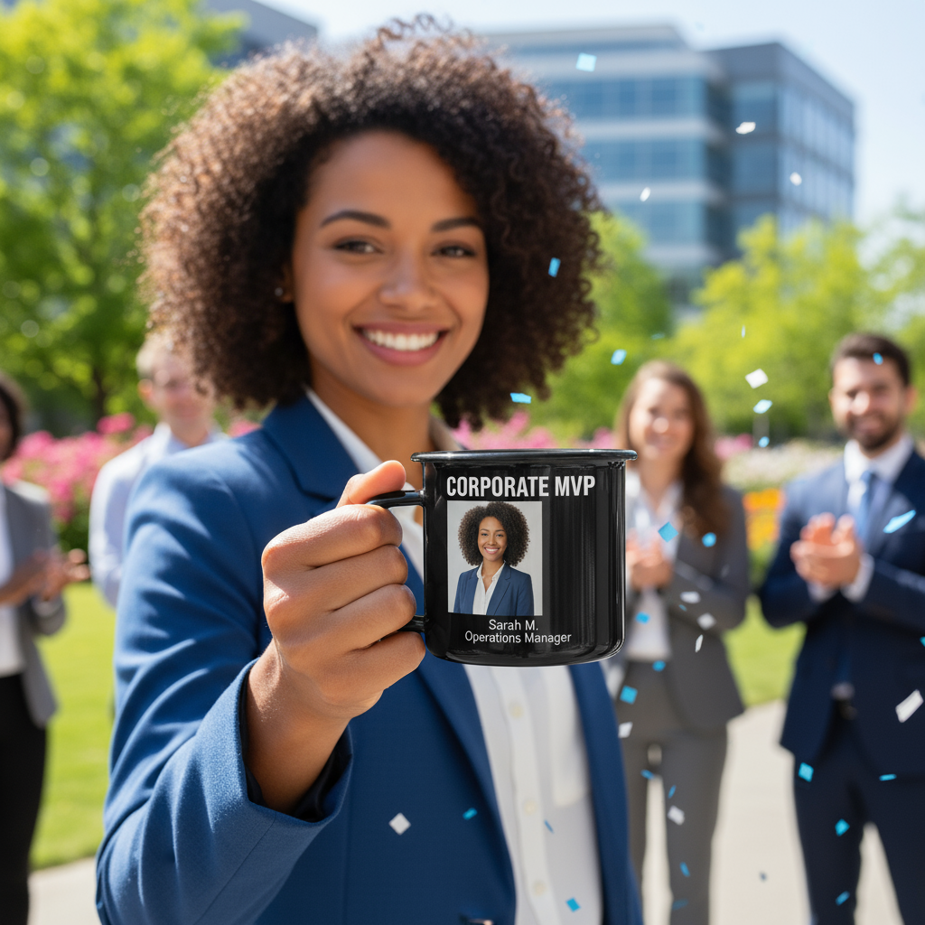 Employee personalization black handle