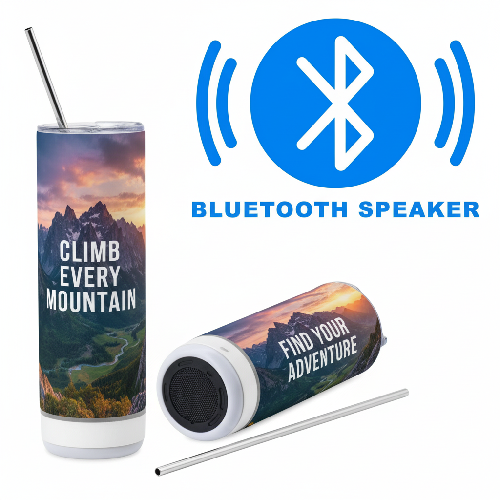 Inspirational quote with scenic photo