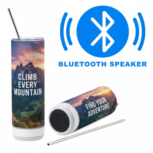 Inspirational quote with scenic photo