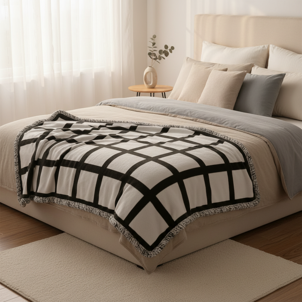 Memory Blanket on Bed