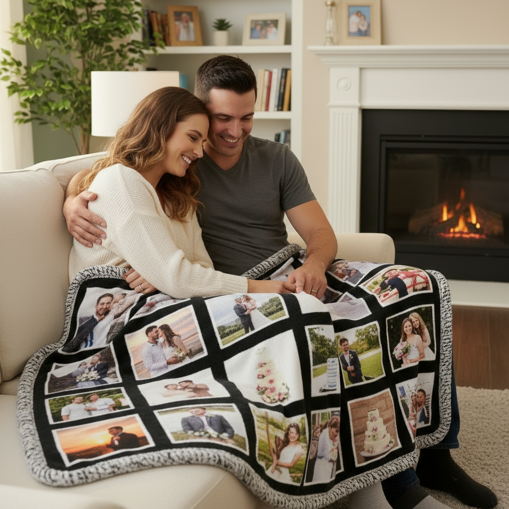 Memory Blanket - Wedding Day Memories