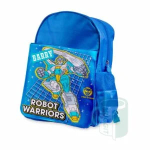 Personalized Kids Sublimation Backpack - Custom Photo & Name School Bag