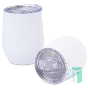 Personalized Wine Tumbler - Custom Logo & Name Stainless Steel Drinkware