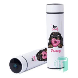 450ml Thermos with Temperature Display | Custom Logo & Photo Printing | Executive Gifts SA