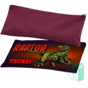 Premium 32cm Printable Pencil Bag - Spacious Customizable Zip Pouch for Kids & Students