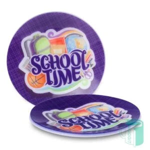 Custom Sublimation Plate Circle 20cm - Personalized Photo Kids Snack Bowl | Double-Sided, Food-Safe | Daycare, Gifts & Home | Made in South Africa