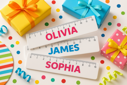 Personalized Rulers as Gifts for Kids